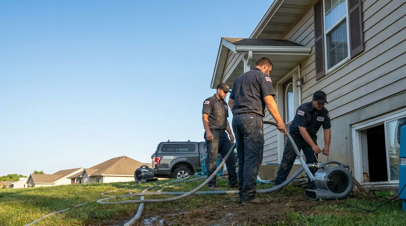 Water Removal in Garciasville, TX near me